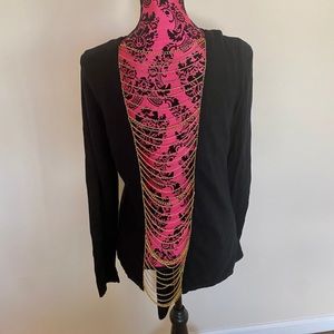 Ashley Stewart chained cardigan